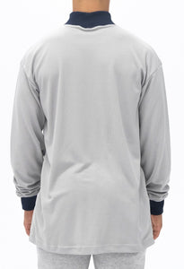 High Mock Neck Long Sleeve Shirt