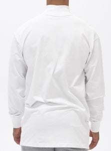 High Mock Neck Long Sleeve Shirt