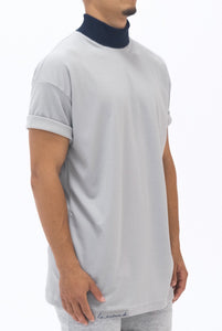 High Mock Neck T-Shirt