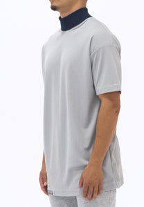 High Mock Neck T-Shirt