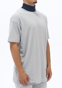 High Mock Neck T-Shirt