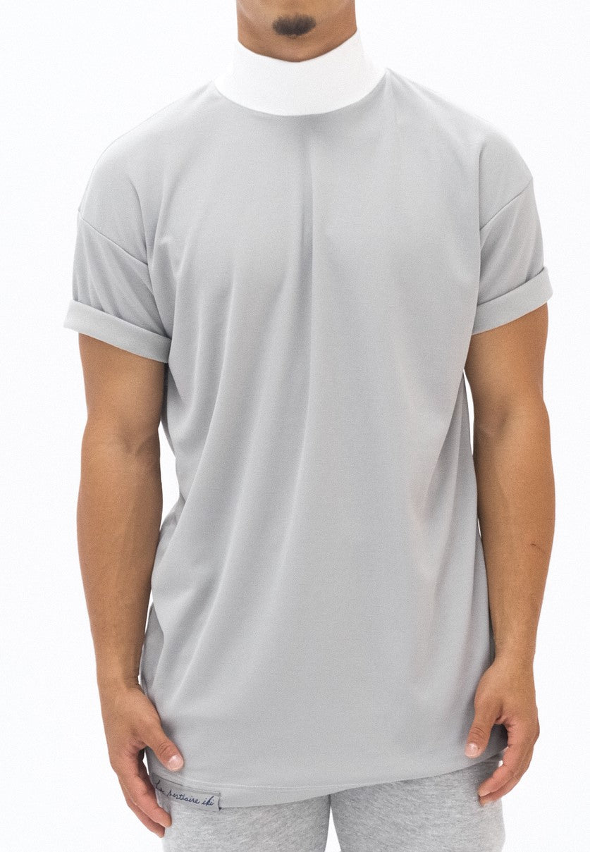 High Mock Neck T-Shirt