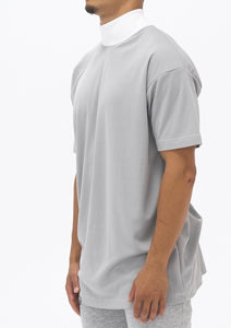 High Mock Neck T-Shirt