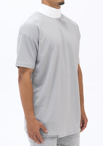 High Mock Neck T-Shirt