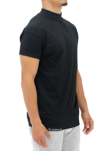 Low Mock Neck T-Shirt